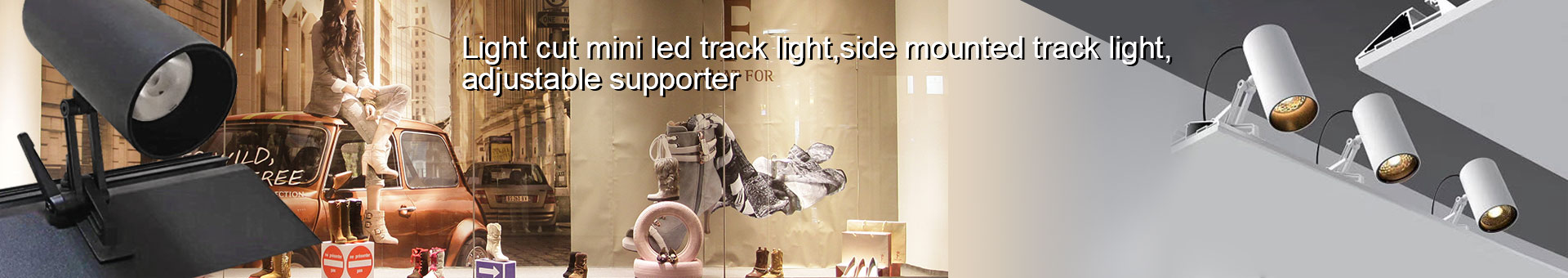 Dimmable LED Track Light