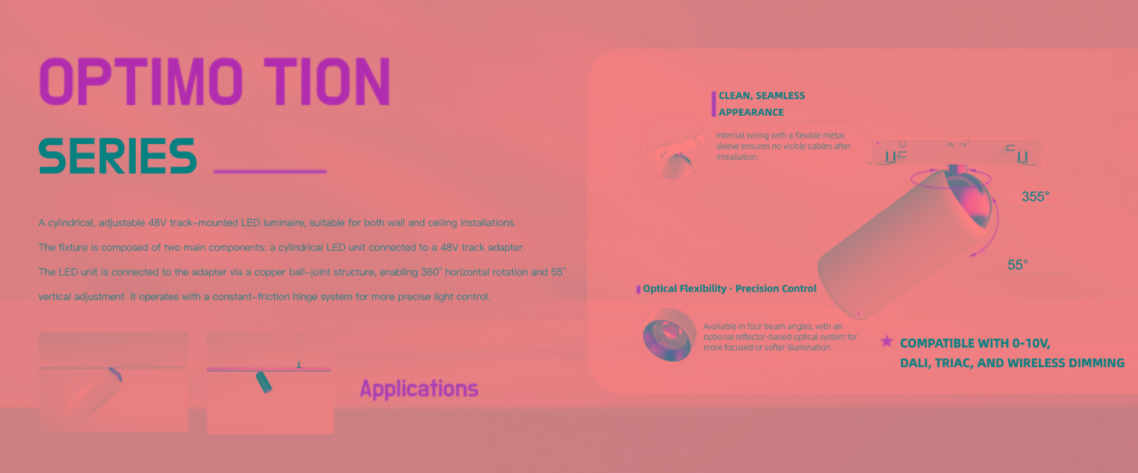 Spherical Track Light