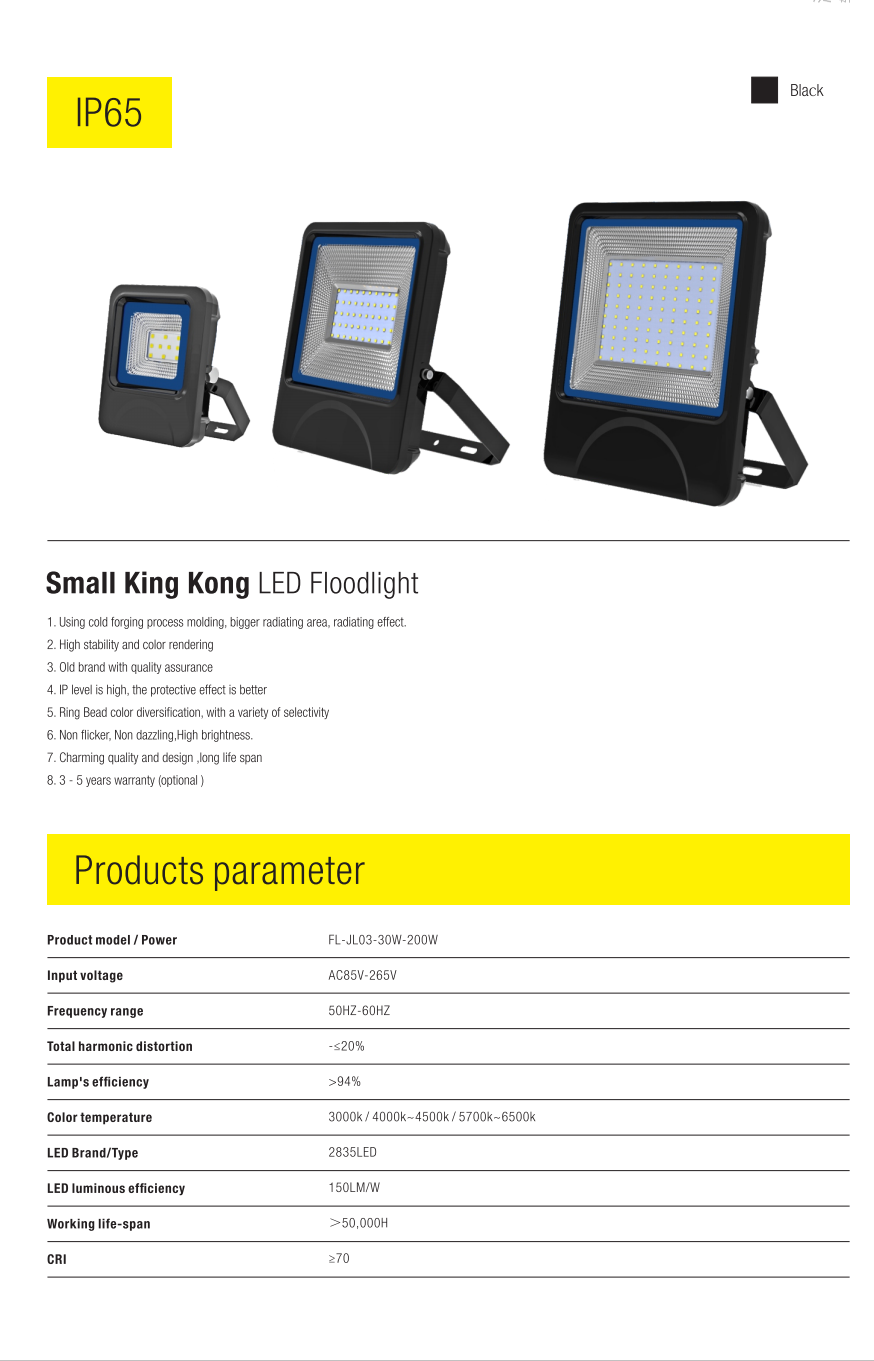 Small King Kong LED Floodight 