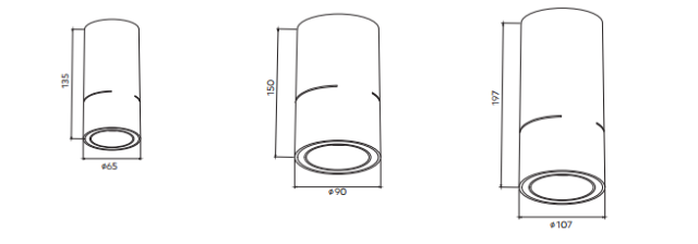 Neptune Series ceiling-mounted downlights