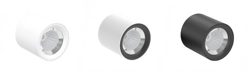 Round Ceiling Mounted Spot Lights