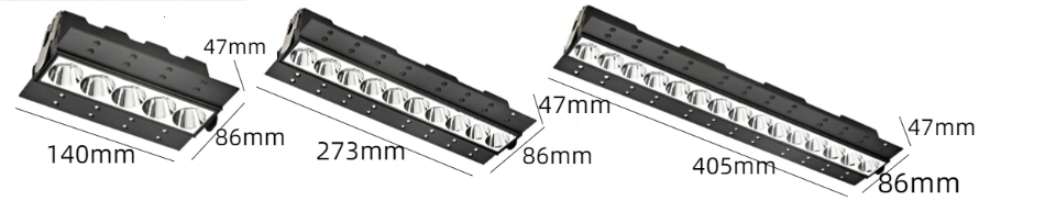 Recessed Linear Spot Lights