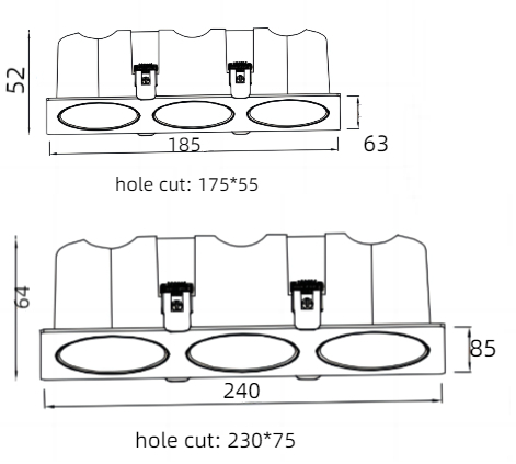 Urus Series  hotel spot lights