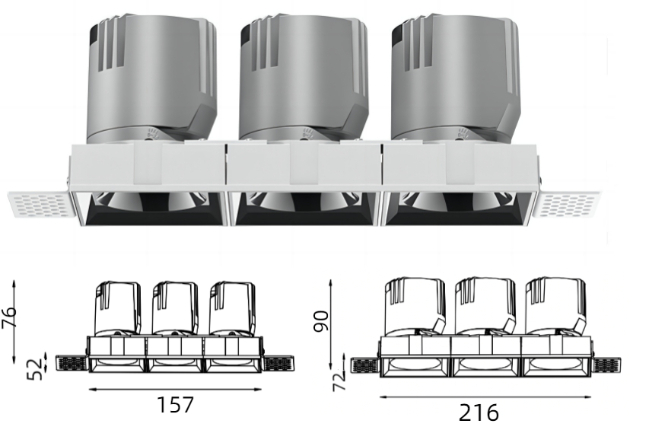 Taurus Series Pro hotel spot lights