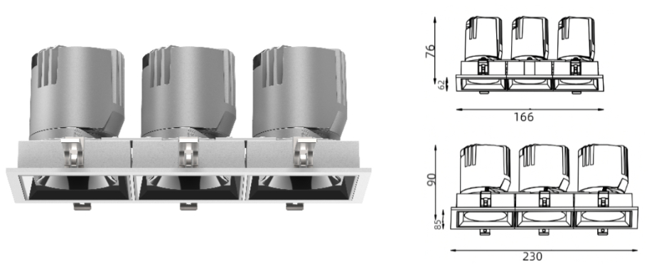 Taurus Series Pro hotel spot lights