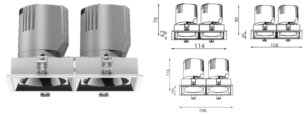 Taurus Series mini spot light