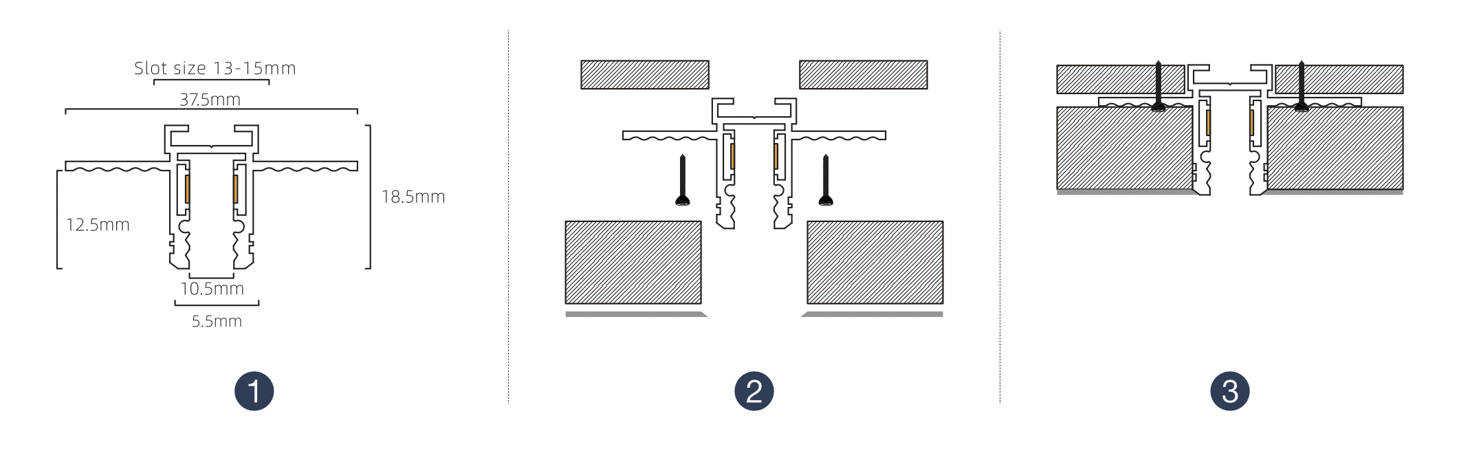5mm wide ultra-narrow magnetic track system 5mm wide ultra-narrow magnetic track system