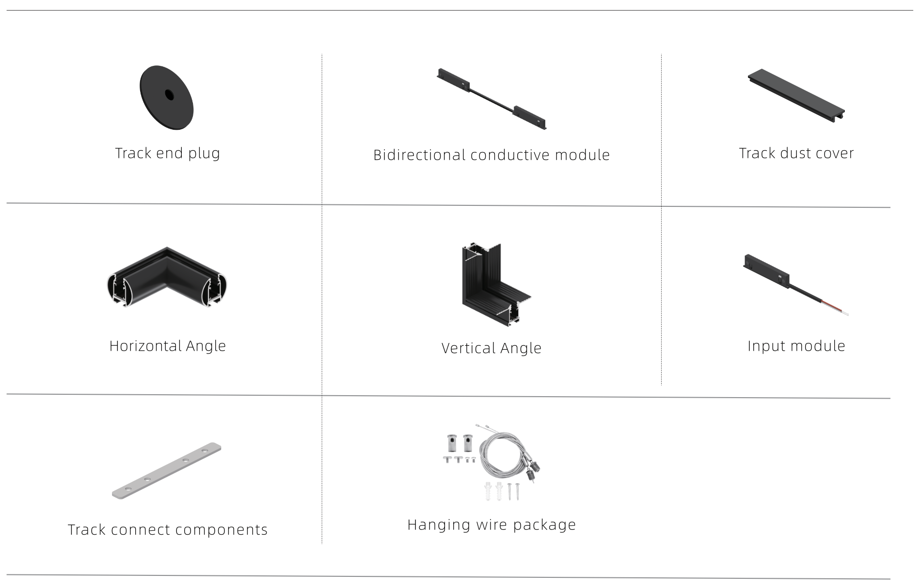 5mm wide ultra-narrow magnetic track system