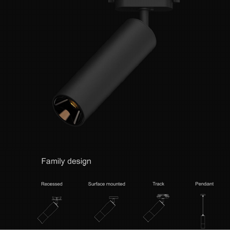 EM-CR7-20W Track series led track light