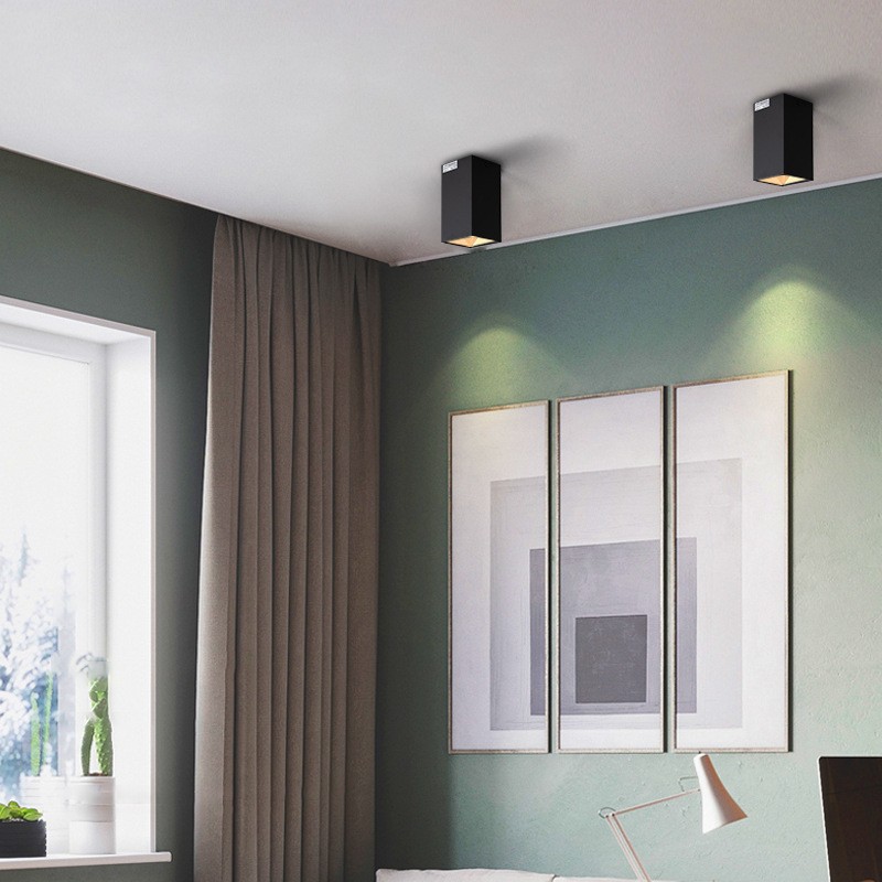 Hermes Series Square Ceiling Mounted Wall Washer Spot Lights