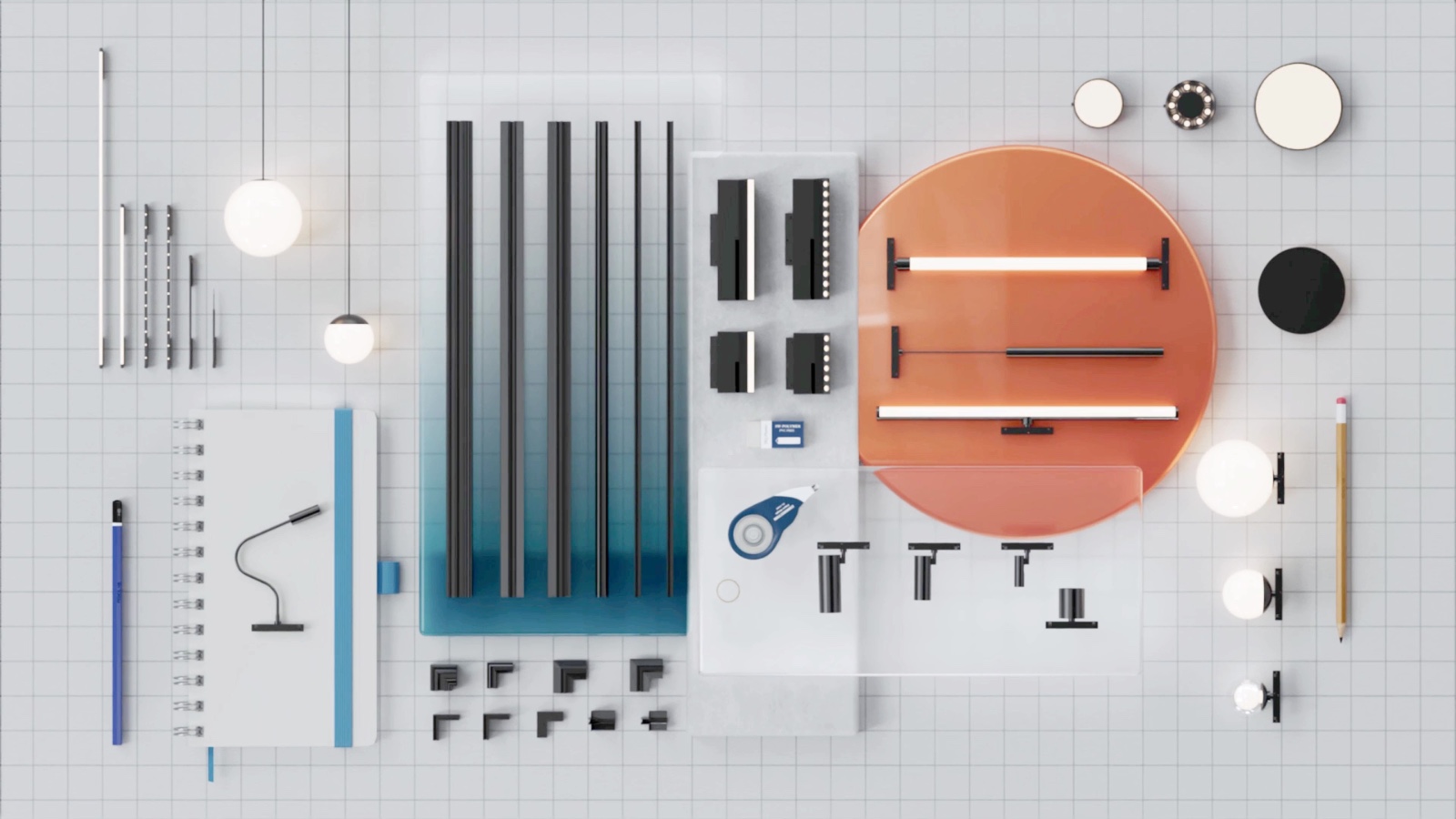 5mm wide ultra-narrow magnetic track system