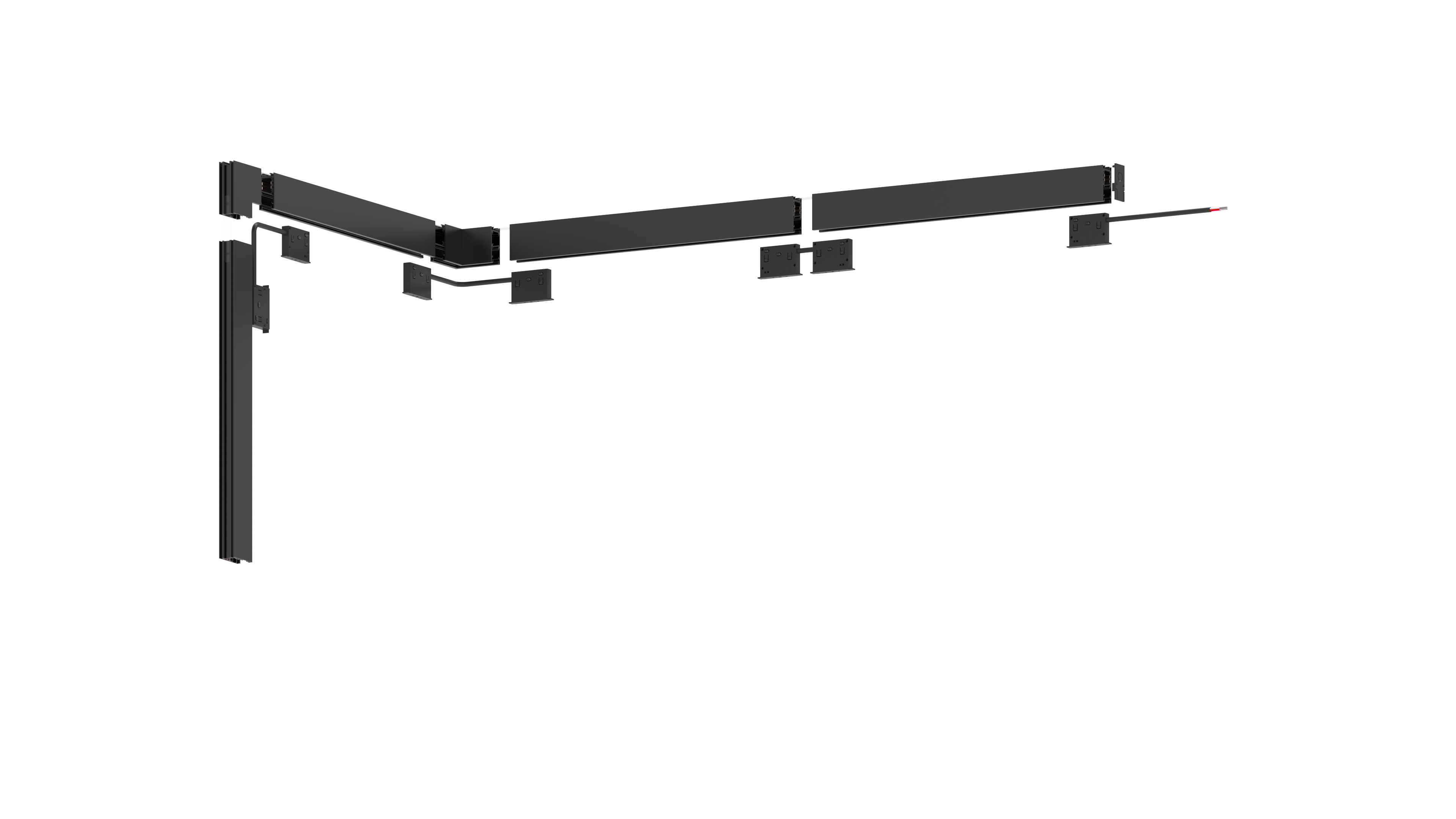 10mm wide ultra-narrow magnetic track system 10mm wide ultra-narrow magnetic track system