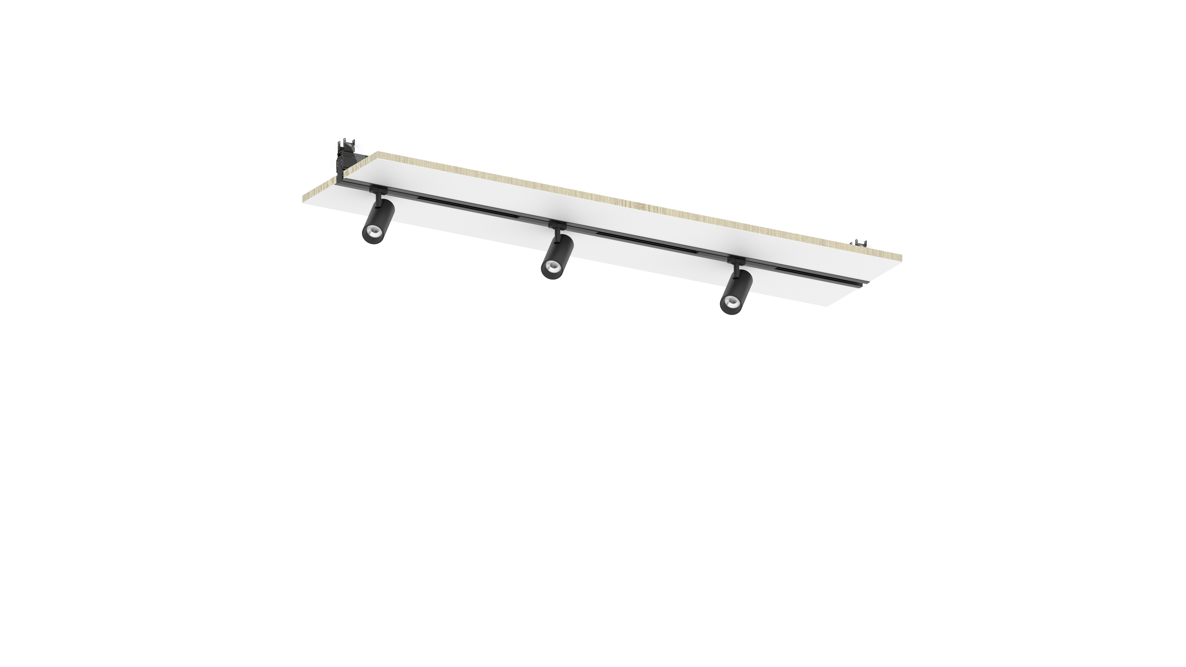 10mm wide ultra-narrow magnetic track system