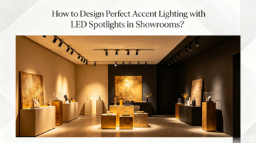 How to Design Perfect Accent Lighting with LED Spotlights in Showrooms?